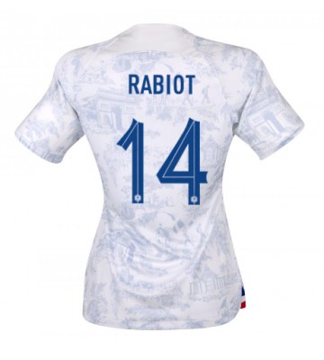 Frankrig Adrien Rabiot #14 Replika Udebanetrøje Dame VM 2022 Kortærmet